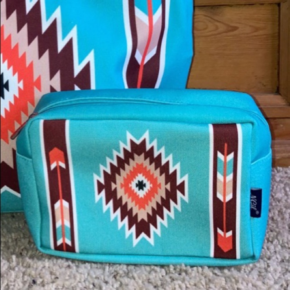 Southwest style cosmetic case